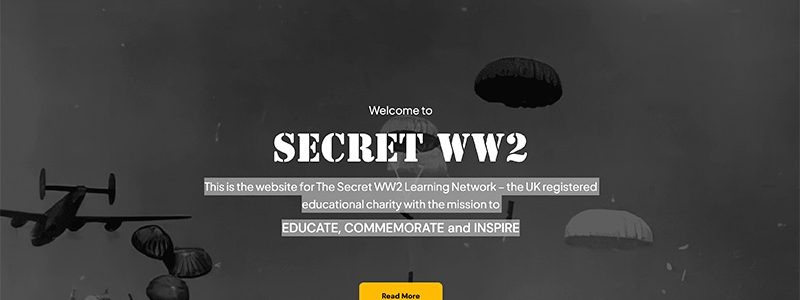 Secret WW2 website