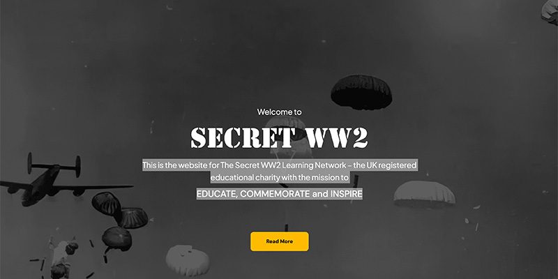 Secret WW2 website